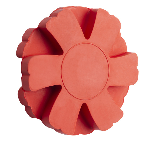 Krążek Gumowy do Usuwania Kleju na Wiertarkę Karbowany PREMIUM RED