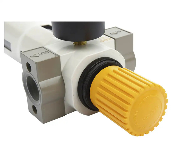 Odwadniacz z manometrem 1" Regulator RQS