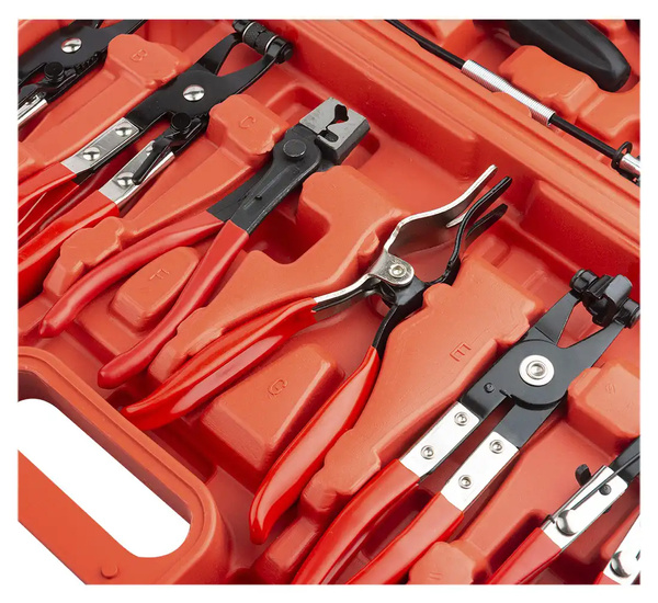 Szczypce do przewodów 9 elementów w walizce REDATS
