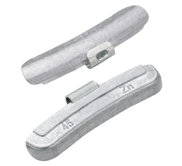 Ciężarki nabijane Zn do felg stalowych 45g - 50 szt. FIVESTARS