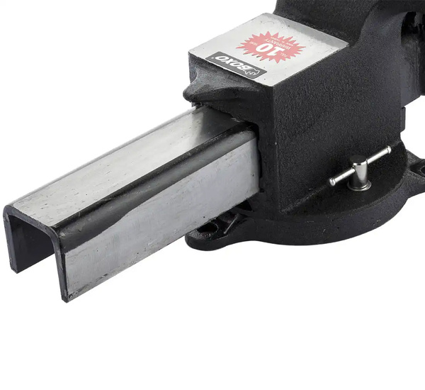 Imadło Ślusarskie z Kowadłem Obrotowe Staliwo SC37 BOXO 200mm