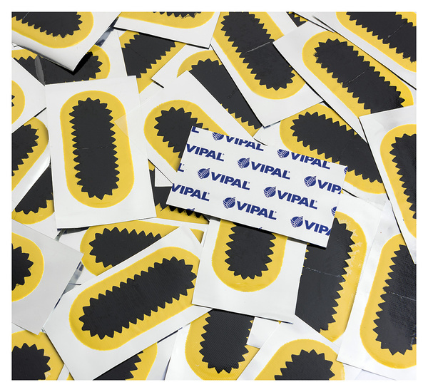Łatki do dętek Vipal 65x30 mm RBM02 60szt