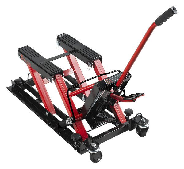 Podnośnik motocyklowy i ATV hydrauliczny REDATS LS-570 + pasy zabezpieczające