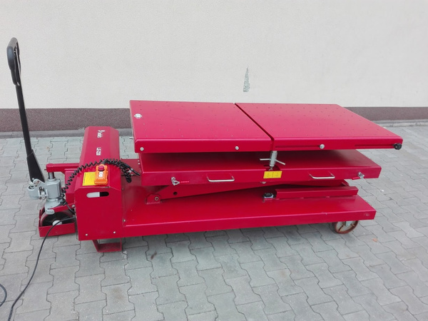 OUTLET Podnośnik nożycowy REDATS LE-220 do baterii, skrzyń biegów i silników, 1,2t