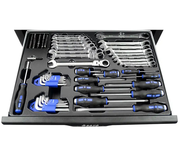 Wózek warsztatowy, szafka narzędziowa BOXO 287el.