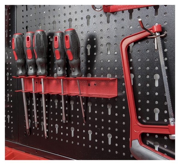 Zestaw haczyków 22el. do tablicy warsztatowej metalowej