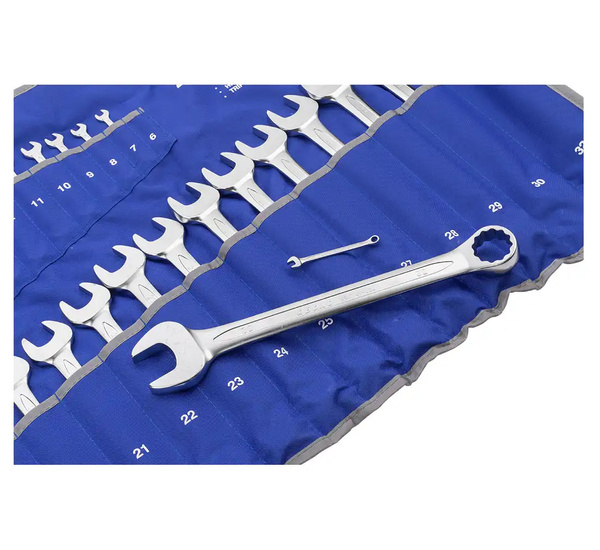 Klucze płasko-oczkowe BOXO 6-32mm 26szt