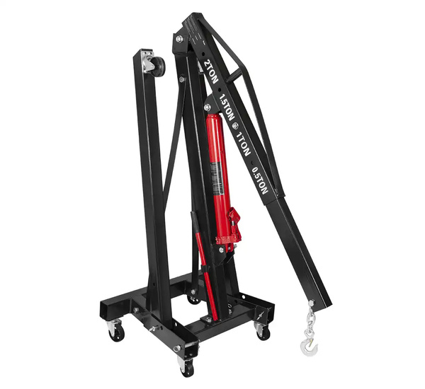 ZESTAW Żuraw Warsztatowy Podnośnik Dźwig 2 Tony H-120 + Balanser REDATS