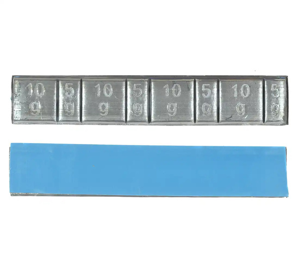 Ciężarki klejone Pb do felg aluminiowych 5/10g - 1 pasek REDATS