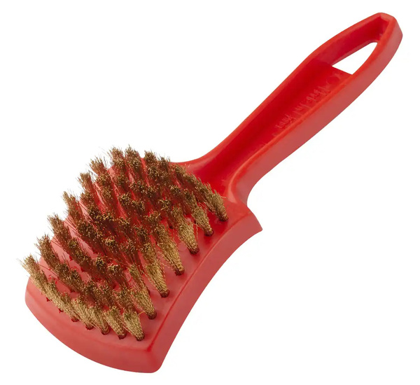 Szczotka druciana mosiężna do felg i opon