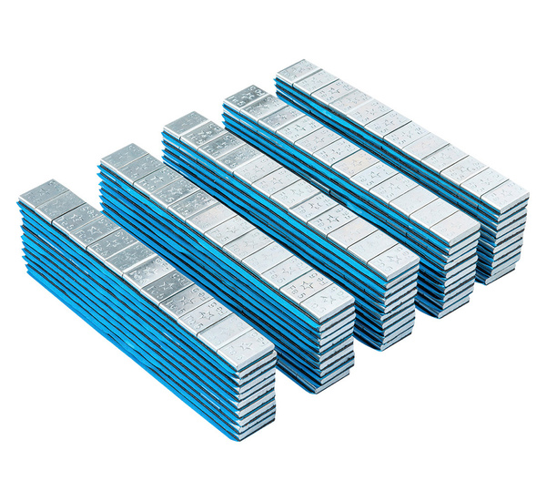 Ciężarki klejone Fe ocynk szeroka taśma 5g - 400 pasków FIVESTARS EDGY