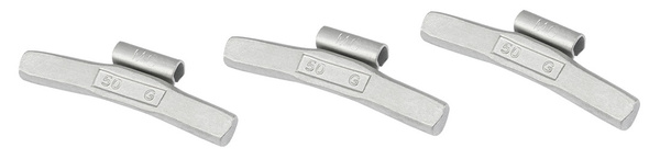 Ciężarki nabijane Fe do felg aluminiowych 50g - 50 szt. FIVESTARS