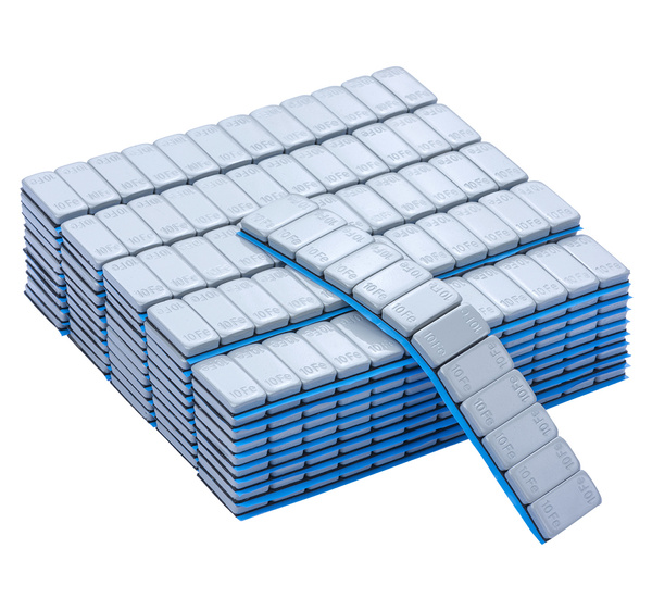 Ciężarki Klejone FE Powlekane Szeroka Taśma SUV 10g - 50 Pasków REDATS