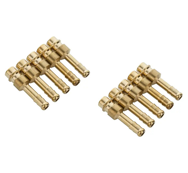 Wtyk szybkozłącza z nyplem na wąż 6mm typ 26 - Rectus - 10 sztuk