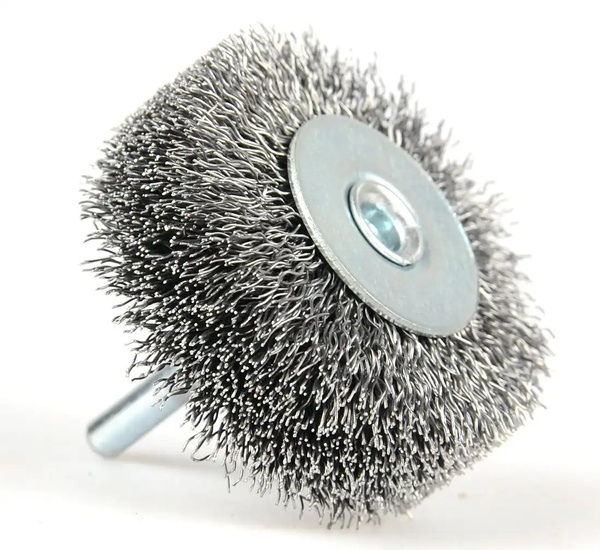 Szczotka druciana, stalowa do szorstkowania 60mm