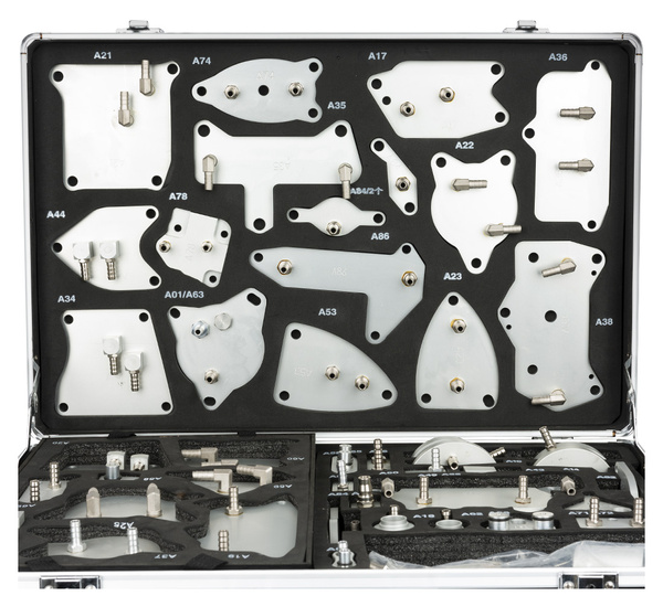 Urządzenie do wymiany płynu w skrzyniach ATF + zestaw adapterów 85el REDATS A-120