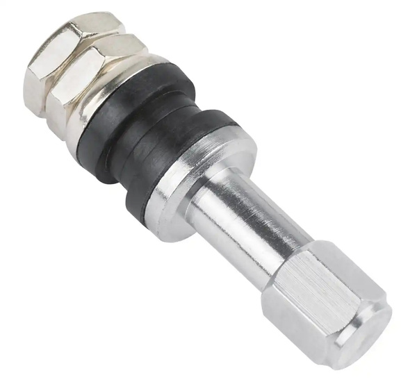 Zawory do kół motocyklowych bezdętkowe TR 43E chromowane - 10 szt.