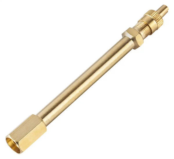 Przedłużka do zaworów wentyli metalowa do pompowania kół 100mm