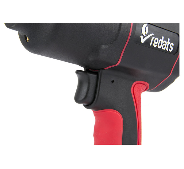 Klucz pneumatyczny 1/2" Udarowy 1450Nm REDATS P-120 + wtyk + nasadki udarowe 1/2" długie REDATS 10 szt.