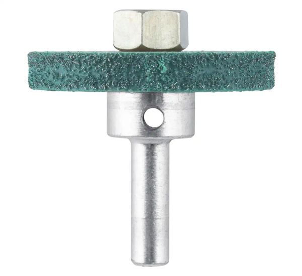 Szczotka Stalowa 50x7mm z PCV otwór 3/8 + Adapter