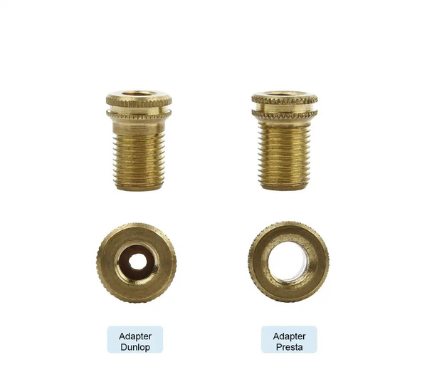 Adapter Presta Schrader przejściówka na wentyl rowerowy