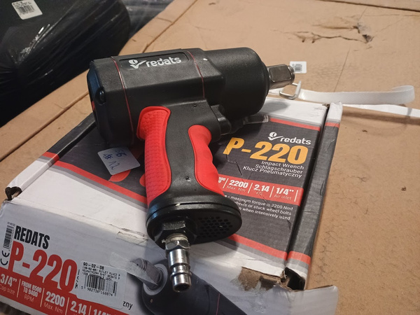 OUTLET Klucz pneumatyczny 3/4" REDATS P-220 2200Nm
