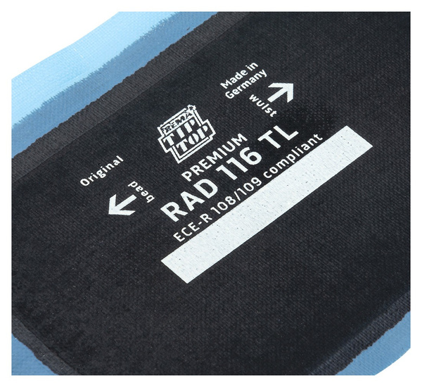 Wkład radialny Rema Tip Top Łatka 116 TL 67x104mm - 1 sztuka