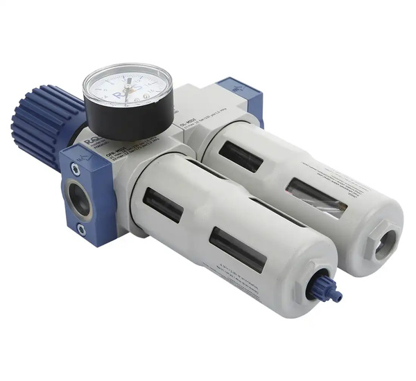 Regulator ciśnienia z odwadniaczem i naolejaczem 3/4" MIDI RQS