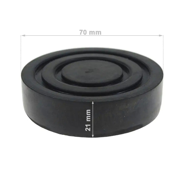 Guma do podnośnika żaba 2,5T guma do lewarka na łapę 60mm