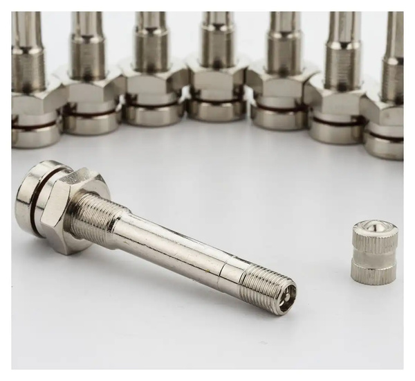 Zawory bezdętkowe ciężarowe chromowane TR 543 – 10 szt. REDATS