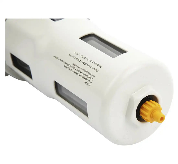 Odwadniacz z manometrem 1" Regulator RQS