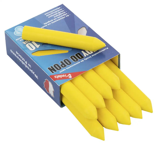 Kreda do opon, marker REDATS PREMIUM - żółta niezmywalna