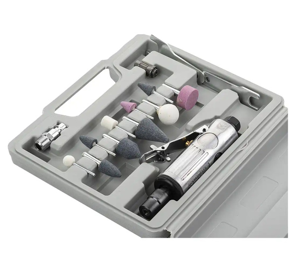 Szlifierka Wiertarka Pneumatyczna Szybkoobrotowa REDATS + Zestaw Ściernic