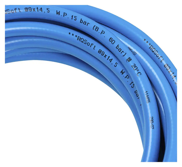 Wąż Prosty RQSoft PVC Pneumatyczny 9,0 x 14,5mm - 10m