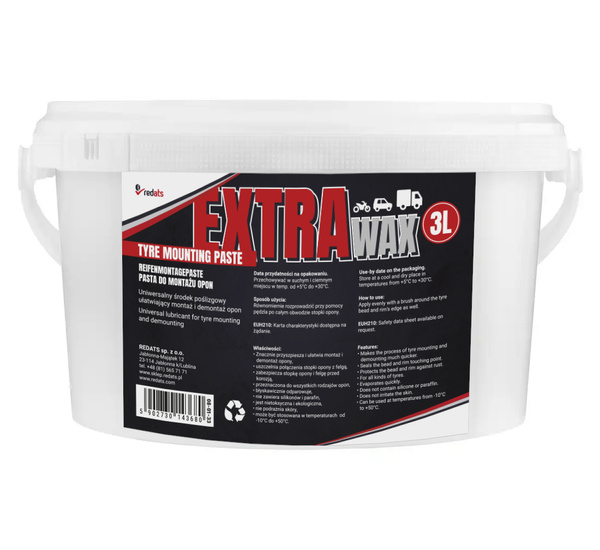 Pasta montażowa EXTRA Wax - 3kg REDATS