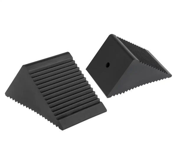 Kliny gumowe pod koło, Blokada do kół 105mm 2 sztuki