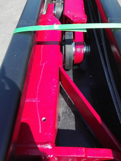 OUTLET Podnośnik dwukolumnowy REDATS L-200R 4t, półautom, dolna belka z ramą