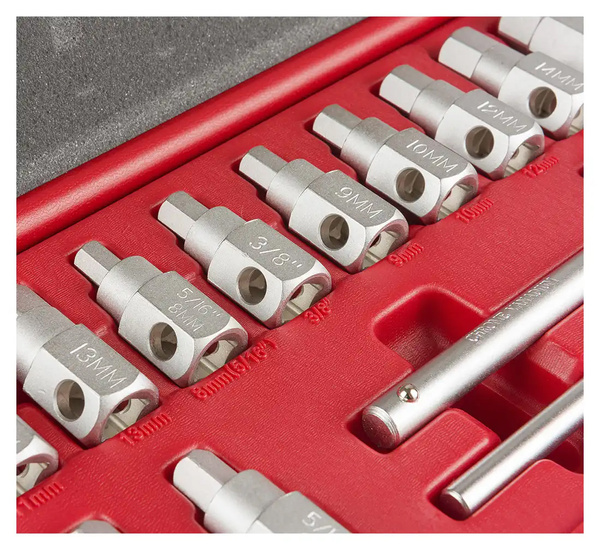 Nasadki do korków spustowych oleju zestaw 13el. BOXO