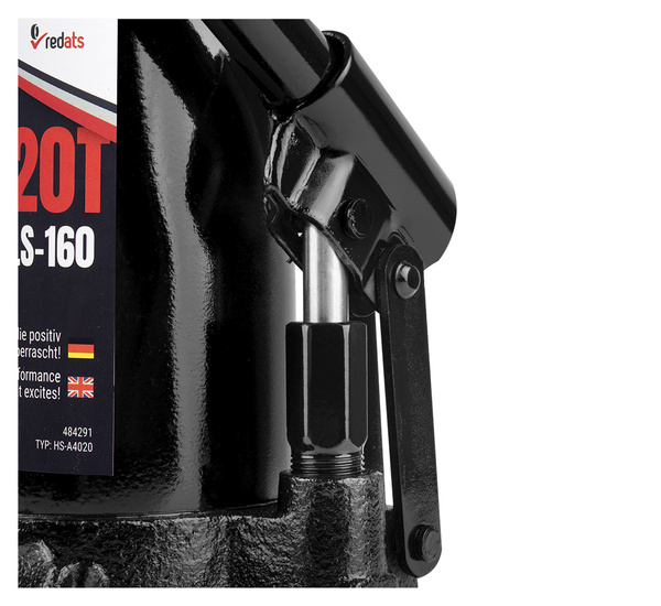 Podnośnik Hydrauliczny Butelkowy Słupkowy 20T REDATS LS-160